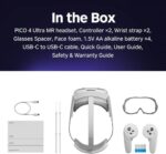 Pico 4Ultra VR Headset All-in-One 4K System - Image 4