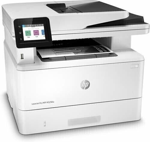 HP LaserJet Pro MFP M329dw Multi-function WiFi Monochrome Laser Printer (Toner Cartridge, 1 Ink Bottle Included)