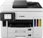 Canon MAXIFY MegaTank GX7070 Multi-function WiFi Color Ink-Efficient Printer (Ink Bottle, 4 Ink Bottles Included)