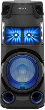 SONY MHC-V43D Portable , Karaoke, Gesture Control Bluetooth Party Speaker (Black, Stereo Channel) - Image 2