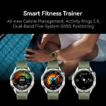 Huawei Watch GT4 46mm 14 Days Battery Life, TruSeen Tech for 24/7 Health Monitoring Smartwatch (Black Strap, One Size) (Copy) - Image 2