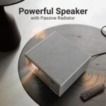 TOPPRO X1 Android 9.0 Full HD 2/16GB 5G WiFi/BT 5.0 Voice Control Remote 300 ANSI Lumen (12000 lm / 1 Speaker / Wireless / Remote Controller) Portable Projector (X1) - Image 3