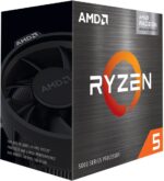 AMD Ryzen 5 5600G 3.9 GHz Upto 4.4 GHz AM4 Socket 6 Cores 12 Threads 3 kB L2 16 kB L3 Desktop Processor (Grey) - Image 3