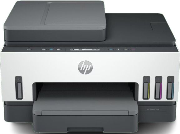 HP Smart Tank 750 Printer Multi-function WiFi Color Inkjet Printer (Ink Bottle)