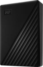 WD 6 TB External Hard Disk Drive (HDD) password protection, Compatible with Windows and Mac (Black)